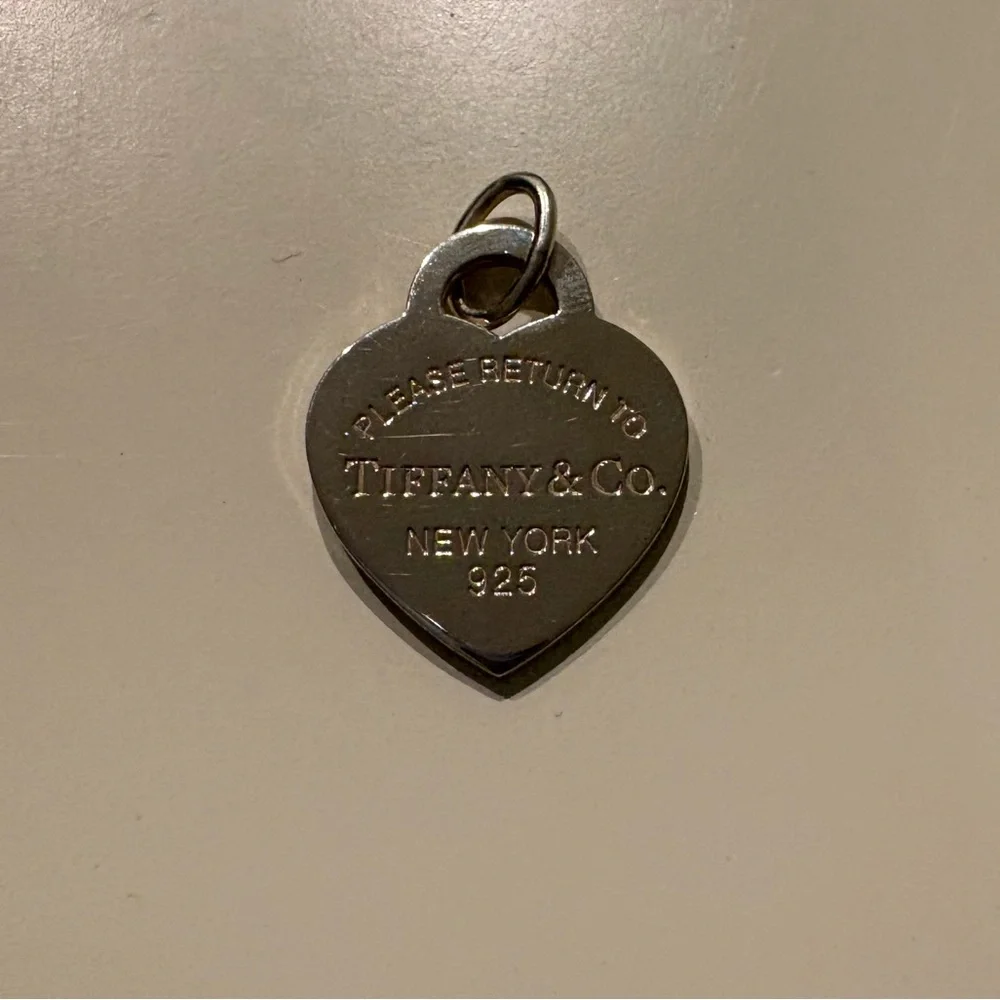 Tiffany & Co. Return to Tiffany Heart Tag Pendant Blue Enamel - Picture 8 of 12